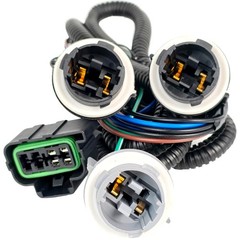 2X Tail Lamp Wiring Harness 15824514 15824515 Fit for GMC Sierra 1500 2007-2010