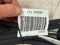 8′ Power Cord: 14 AWG Wire Size, Bare Leads, 15 A, Rubber SJO, NEMA 5-15P E3603
