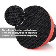 2 Inch Hook and Loop Backing Pads with 5/8-11 Thread for Angle G Style: 2-2pcs