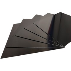 Black Anodized Aluminum Alloy Sheets Oxide Aluminum Flat Plate Thickness 0.5-2mm