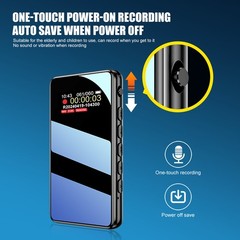 Mini Spy Voice Activated Recorder Digital Audio Magnetic With 32G MP3 Player