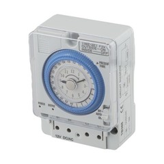 Gray White TB388 Timer Switch for Advertising Lights and Industrial Equipment