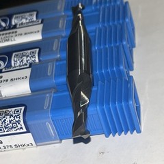 3pc Lot, GWS 7/32” 2 Flute DoubleEnd .563 Loc. x .375 SHK x 3” OAL EndMill