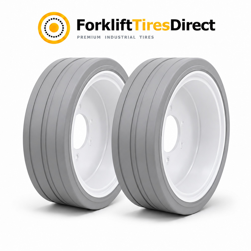 Skyjack 16×5 Solid Scissor Lift Tire & Wheel Assembly – Pack of 2 Plain