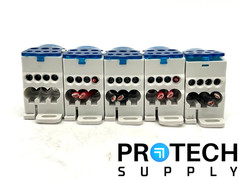 (Lot of 5) MK Electric UKK80 Unipolar Distribution Terminal Block with WARRANTY