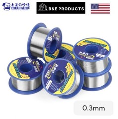 Mechanic SX-862 0.3mm 60g Double Rosin Core Solder Wire 183°c Low Melting Point