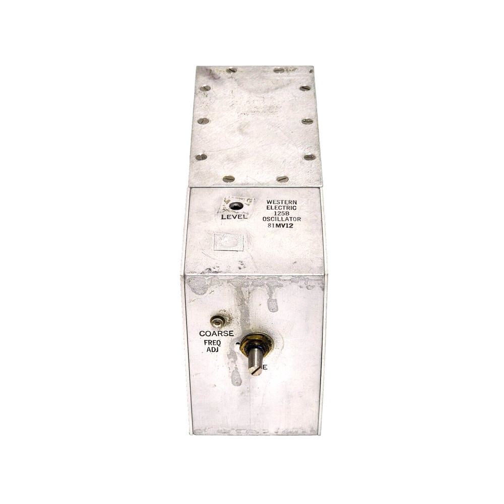 Western Electric 125B oscillator 81MV12 USED.