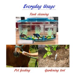 350ml Syringe with Adapter, Plastic Large without Needle for…
