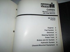 IH & Case IH Combines & Planters Time Schedule & Procedure (Flat Rate) Manuals