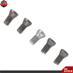 5 PCS 1/4” Carbide Indexable Turning Tool Set in Fitted Box For Lathes US