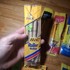 Vintage 1980s Bic Crayola pens color Papermate pencils NOS Lot