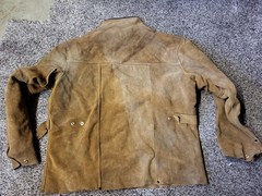 REVCO BLACK STALLION 30WC SPLIT COWHIDE WELDING JACKET SIZE XXXL Used
