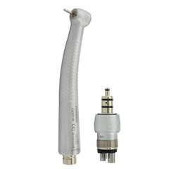 COXO Dental Turbine Handpiece 4 Hole High Speed CX207-W Sinol Quick Coupling M4