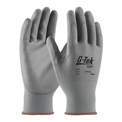 Pip Protective Industrial Products 33-G125-L Nylon Gloves, Large, Gray, Pack …