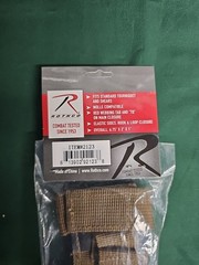 MOLLE Tourniquet & Shear Pouch – NEW in Package Rothco FDE Flat Dark Earth Nylon