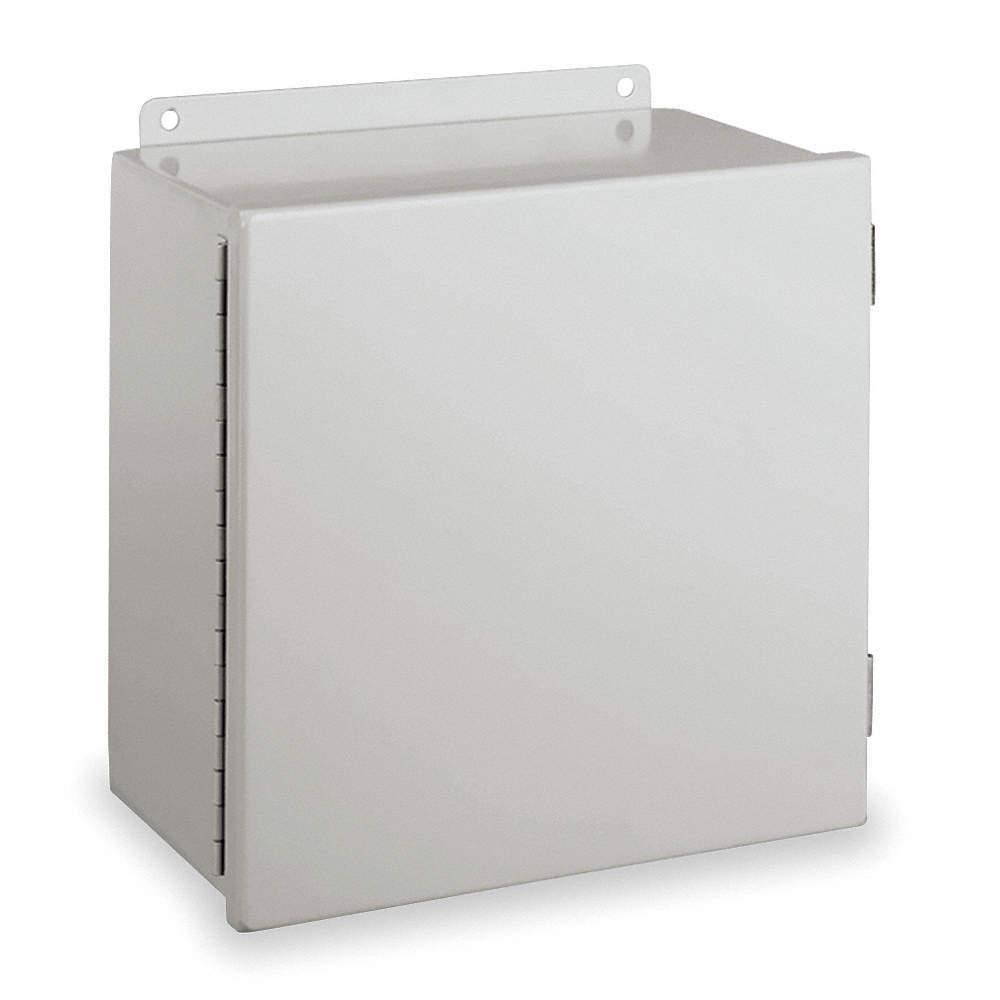 WIEGMANN B040403CH Enclosure,Mtlc,4In.Hx 4In.Wx3.5In.D 6C730