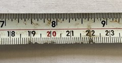 Vintage Fisco Unimatic Vintage Tape Measure, United Kingdom, 5 Meters 16 Feet