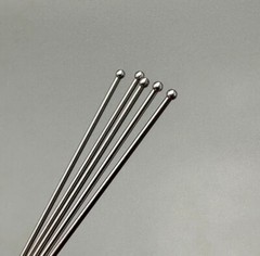 10Pcs Dental Ball Retainer J Clasp Oblique Clasps Bars Y-Type Scheu Style 0.7/8