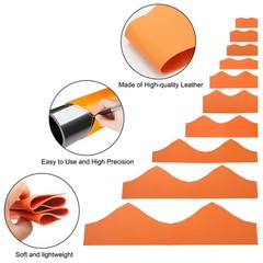 10x 3/4″-8″ Pipe Saddle Cutting Guide Template for Welding Layout Metal PVC Pipe