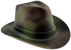 Occunomix Western Cowboy Hard Hat with Ratchet Suspension – Textured Camo