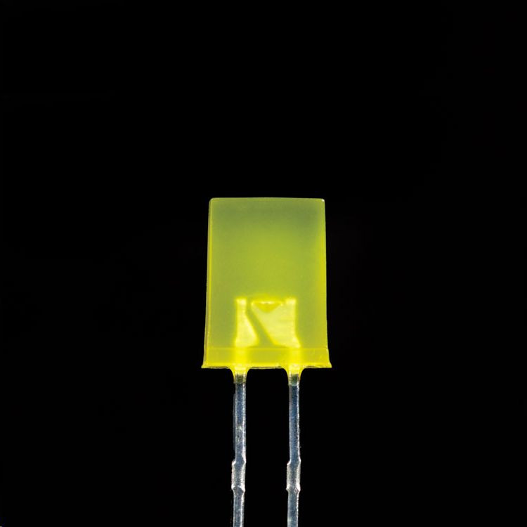 30PCS 2x5x7mm 2*5*7MM Rectangle LED Yellow Colour Yellow Light Emitting Diode