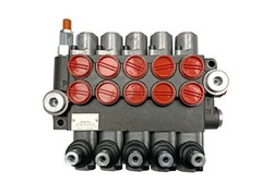 5 Spool Hydraulic Direction Control Valve Open Center 13 GPM 3600 PSI NEW!