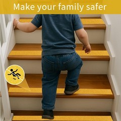 Anti Slip Tape 2″ x 30FT, Dark Yellow Heavy Duty Waterproof Non-Slip Safety T…