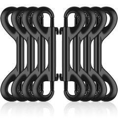 Extra Large 4-7/10 inch Double Ended Bolt Snaps Hooks 220lbs Load Capacity Zinc