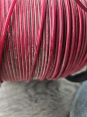 THHN Wire 12 AWG Solid Copper Building Cable 500ft RED