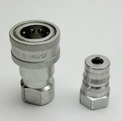 HNV12F Hydraulic Quick Coupler Set ISO-B 1/2” NPT