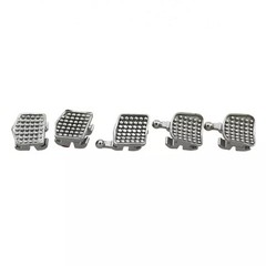 Dental Orthodontic Brackets Braces MIM Metal Mini Roth MBT 018 022 345 Hooks