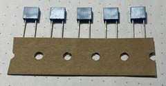 .1 µF, 10%, 100 Volt, Polyester (PET) Metalized Film Capacitor, Radial, 5 Each