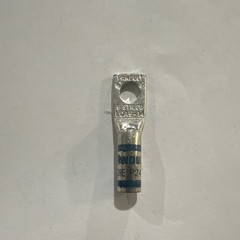 Lot of 11x Panduit LCA6-14 Ring Crimp Lug, 6 AWG Copper Crimp, Blue/Silver