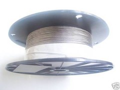 Galvanized Wire Rope Cable 3/32″, 7×7: 100, 250, 500,1000 and 2500 Ft