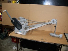 WILDCO ENVIRONMENTAL WINCH W/ COUNTER AND WEIGHT FOR GRABS TESTING 200 LB