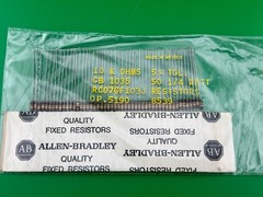 10,000 Ohm 10K 1/4 Watt 5% Allen-Bradley Carbon Comp Resistors NOS (50 Pieces)