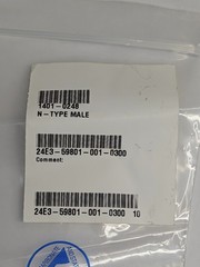 HP 1401-0248 N Type Male Connector Protective Caps Covers Lot of 2 NOS