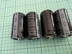aluminum electrolytic capacitors – snap in 1500 Uf 160V Panasonic (4p) 25X47mm