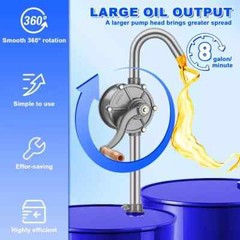 55 Gallon Drum Pump, Outlet Size:1.26 Inches(32Mm),Barrel Pump 55 Gallon,Manual
