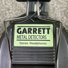 Garrett Metal Detector Stereo Headphones with Water Resistant Plug