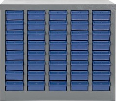 40 Drawers Parts Cabinet, Bolt & Nut Storage, Hardware Tool Organization Shelves