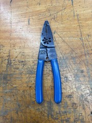 Blue Point PWCS8 Wire Stripper Crimper Cutter Hand Tool Blue Sheath