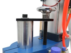 1100lbs/500kg Desktop Pneumatic Punch Press Machine with 2 Buttons & Foot Switch