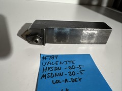 valenite HPSDN-20-5 Indexible Carbide Lathe Toolholder MSDNN 6”OAL 1.25Shank Cnc