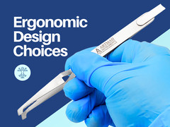 Orthodontic Bracket Placing Tweezer ARTMAN