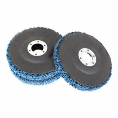 10 Pcs Clean Disc 4.5″ x 7/8″ Easy Change Strip Discs Remove Paint Rust & Clean