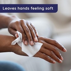 Wet Ones Hand and Face Wipes, Sensitive Skin, 40 Count (Pack of 6), White