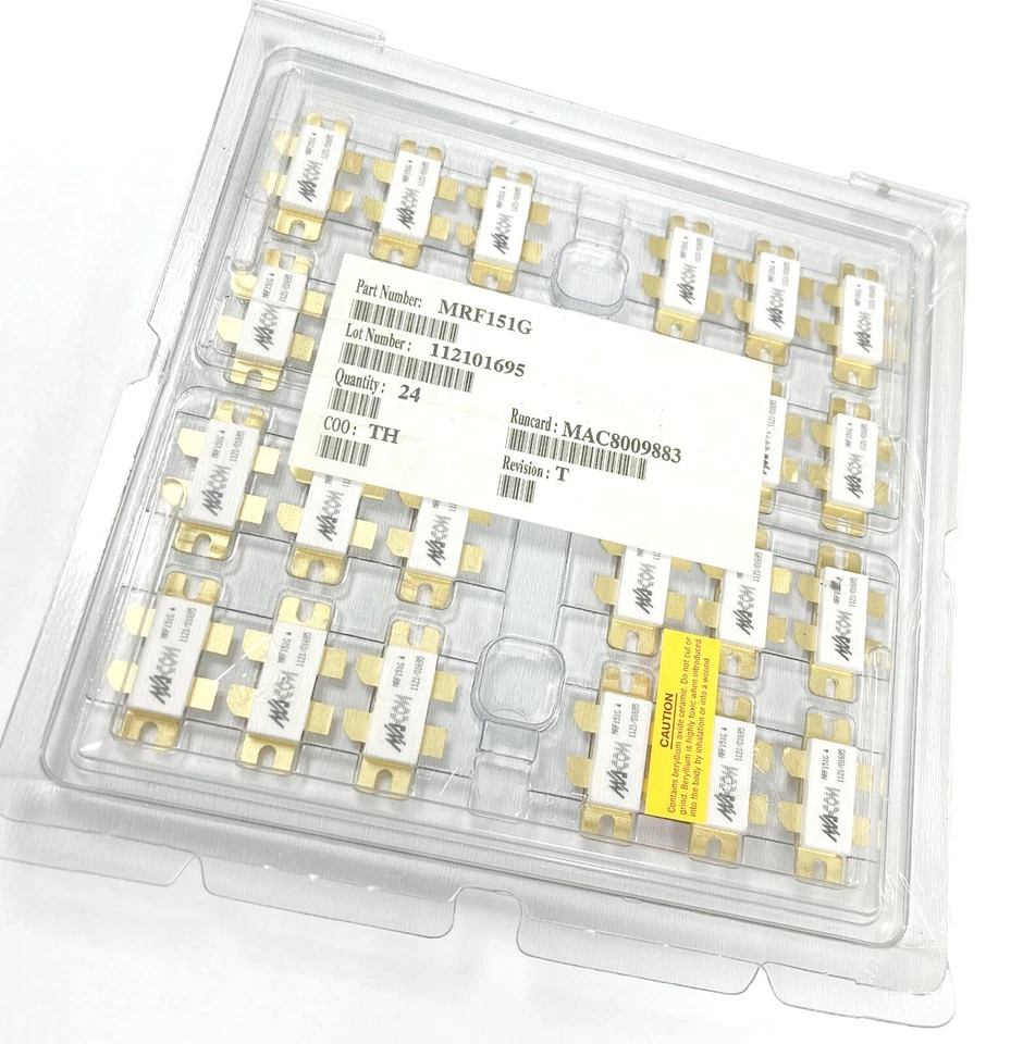 M/A-COM MRF151G MRF151 RF Power Amplifier Transistor 300 W 50 V 175 MHz NEW