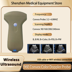 Portable Wireless Ultrasound Probe Scanner Support iOS Android Windows