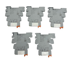 Lot Of 5, Phoenix Contact PLC-RSC-24DC/21, 24VDC Relay